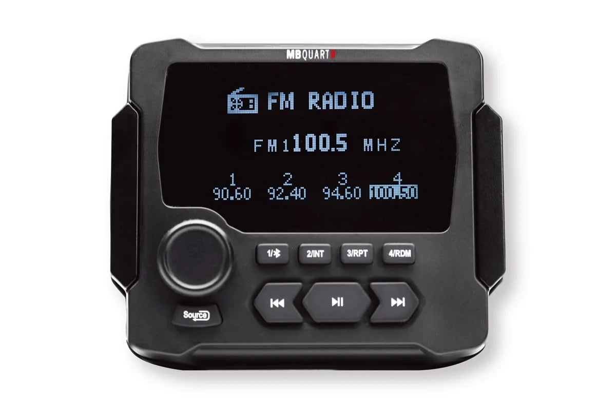 Marine Receiver with Bluetooth and 4 6.5" LED Tower Speakers T8733