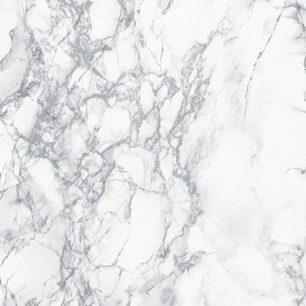 Grey Marble Contact Paper Roll-3 Pk with Applicator M908877