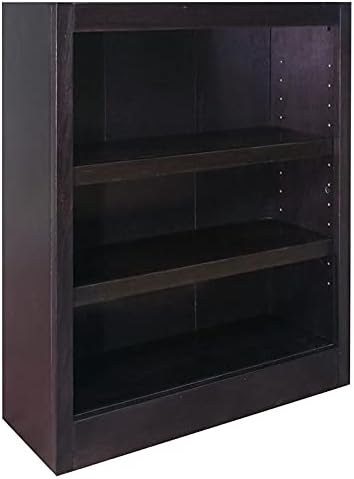 3-Shelf Wood Bookcase in Dry Oak X83133