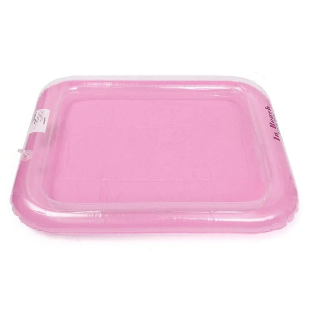 Pink Inflatable Sand Toy Tray Q713