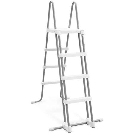 48 inch Pool Ladder with Removable Steps, Coated Steel Frame B495095