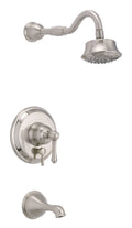 Brushed Nickel Tub Shower Trim Kit I911