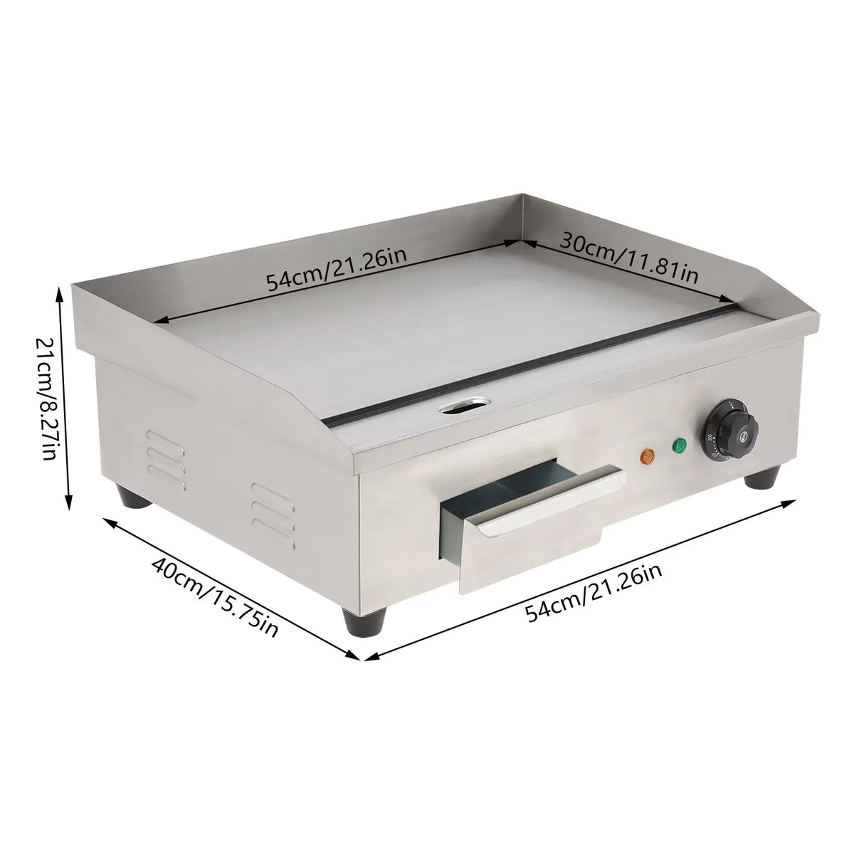 3000W Electric Griddle Cooktop N14752