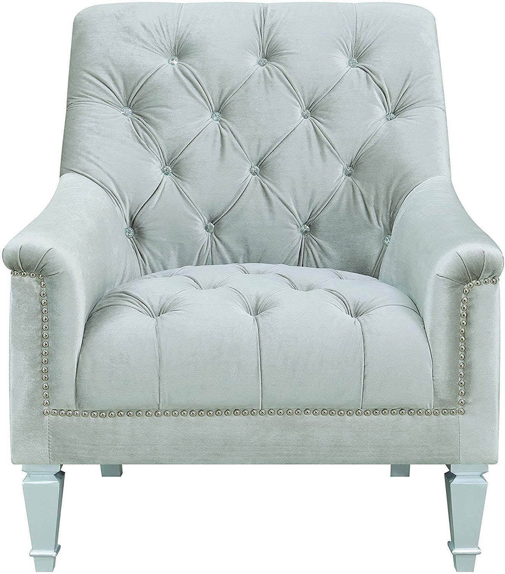 Grey Fabric Chair Y15092