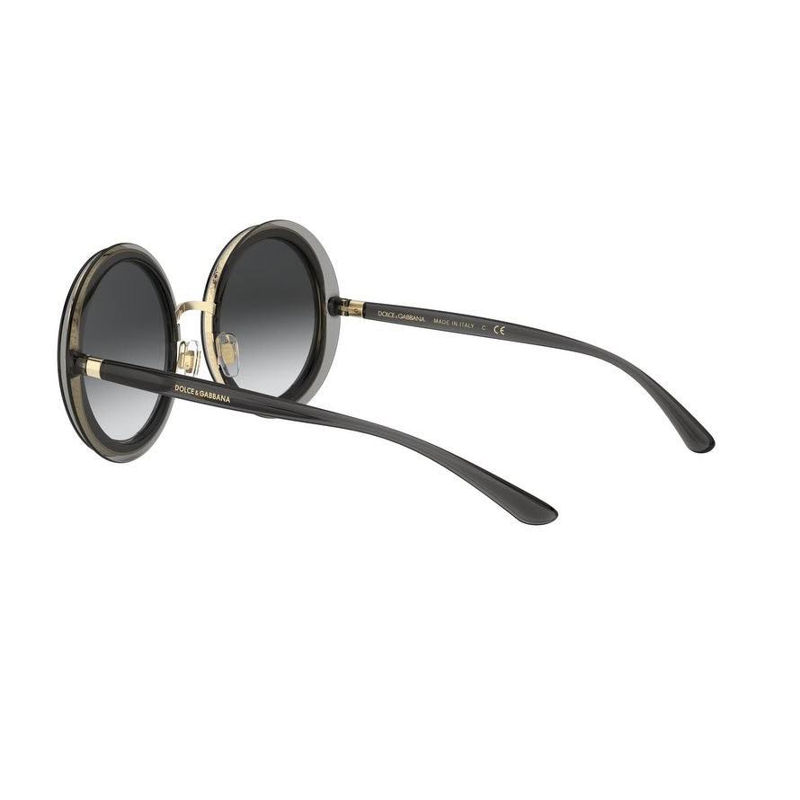 Transparent Grey Gold Sunglasses U644