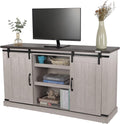 18'' Electric Fireplace TV Stand Wood Entertainment Center H1857