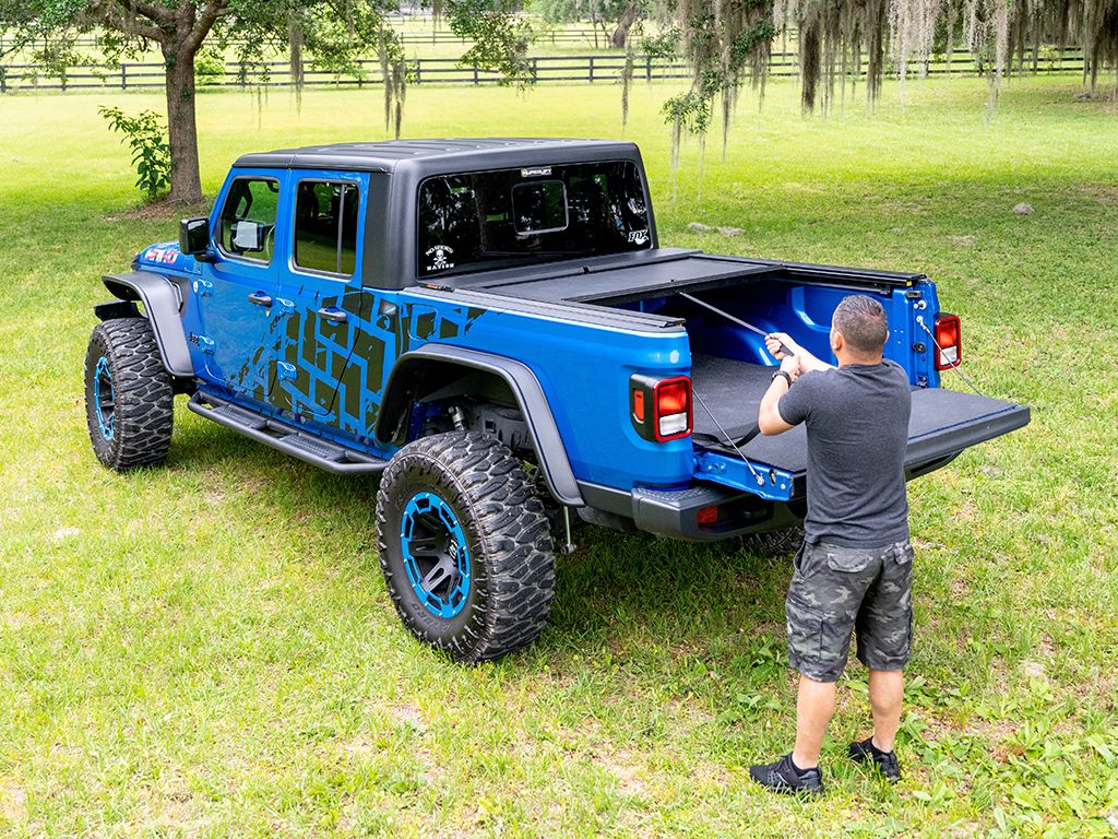 Retractable Truck Bed Tonneau Cover for 2019-2023 Chevrolet/GMC Silverado/Sierra 1500, 5' 10" Bed T22135