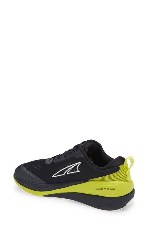 Black/Lime Men's Running Shoes U7490
