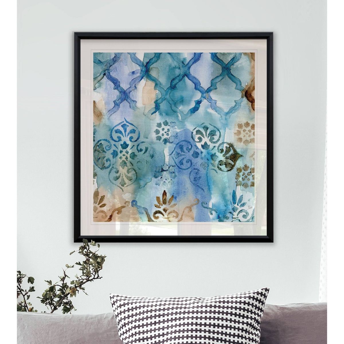 Framed Giclee Print 38x38 M993173