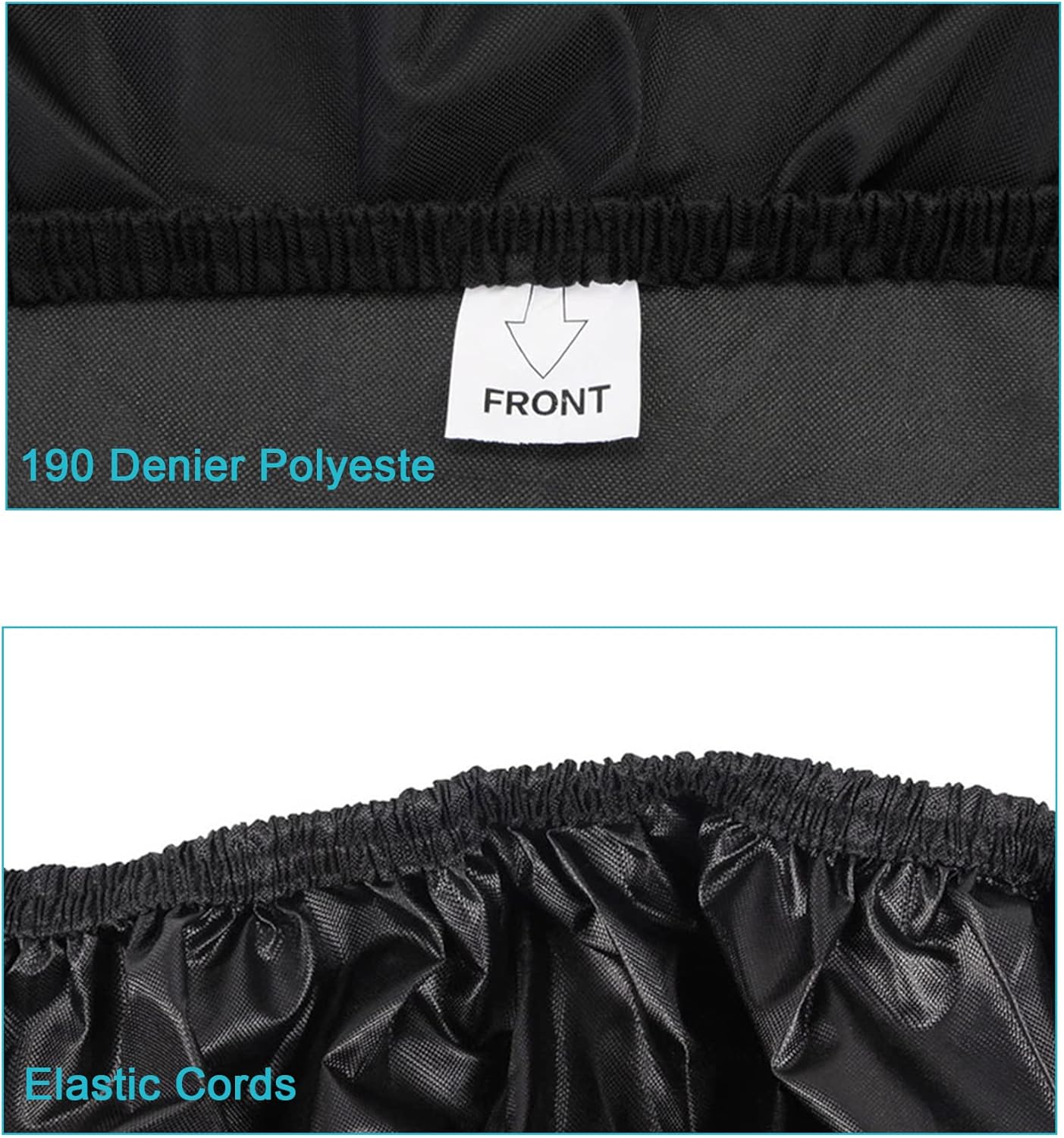 UTV Cover Waterproof Heavy Duty 2 Seater 190 Denier Polyester Pack of 2 J210