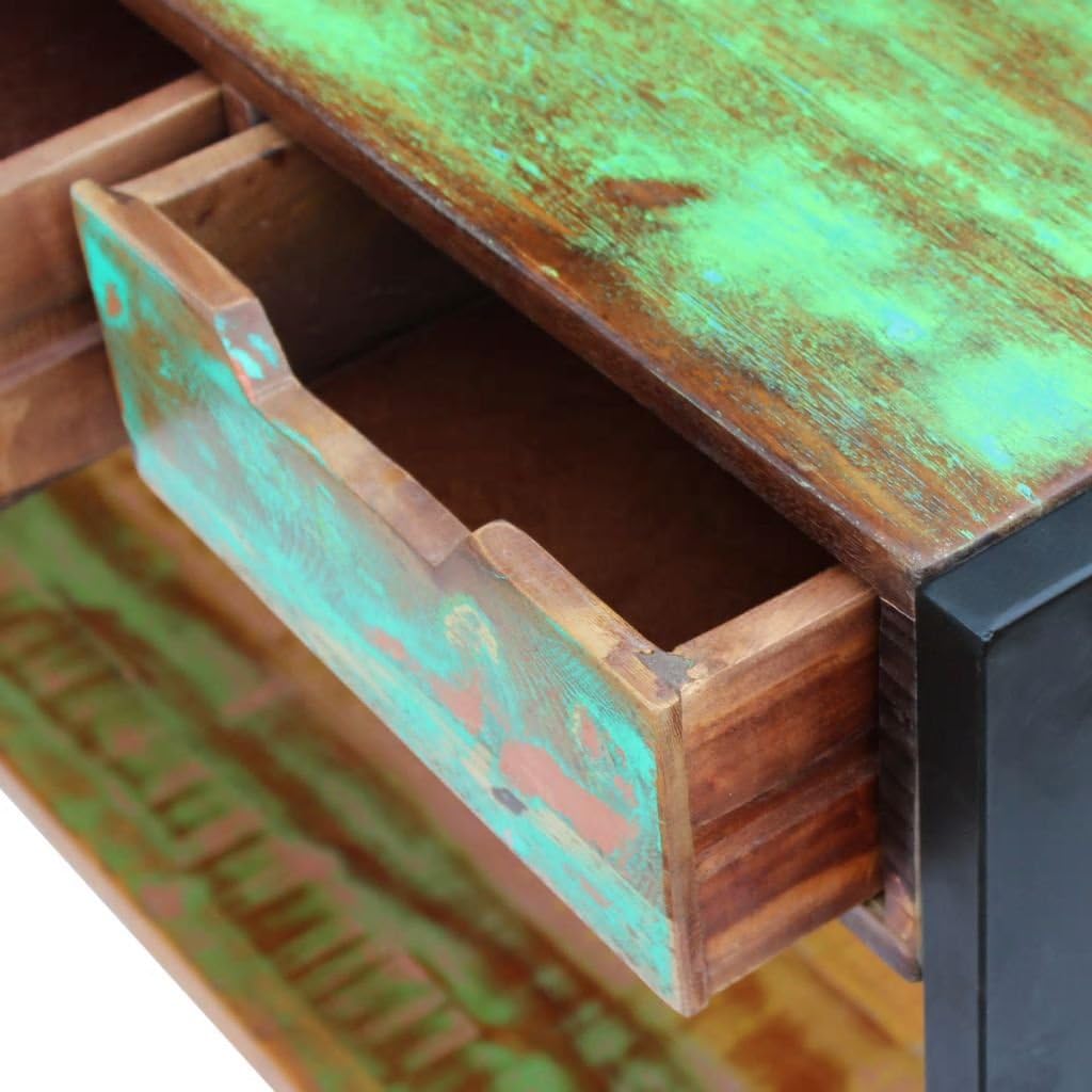 Solid Reclaimed Wood Sideboard with 3 Drawers D839