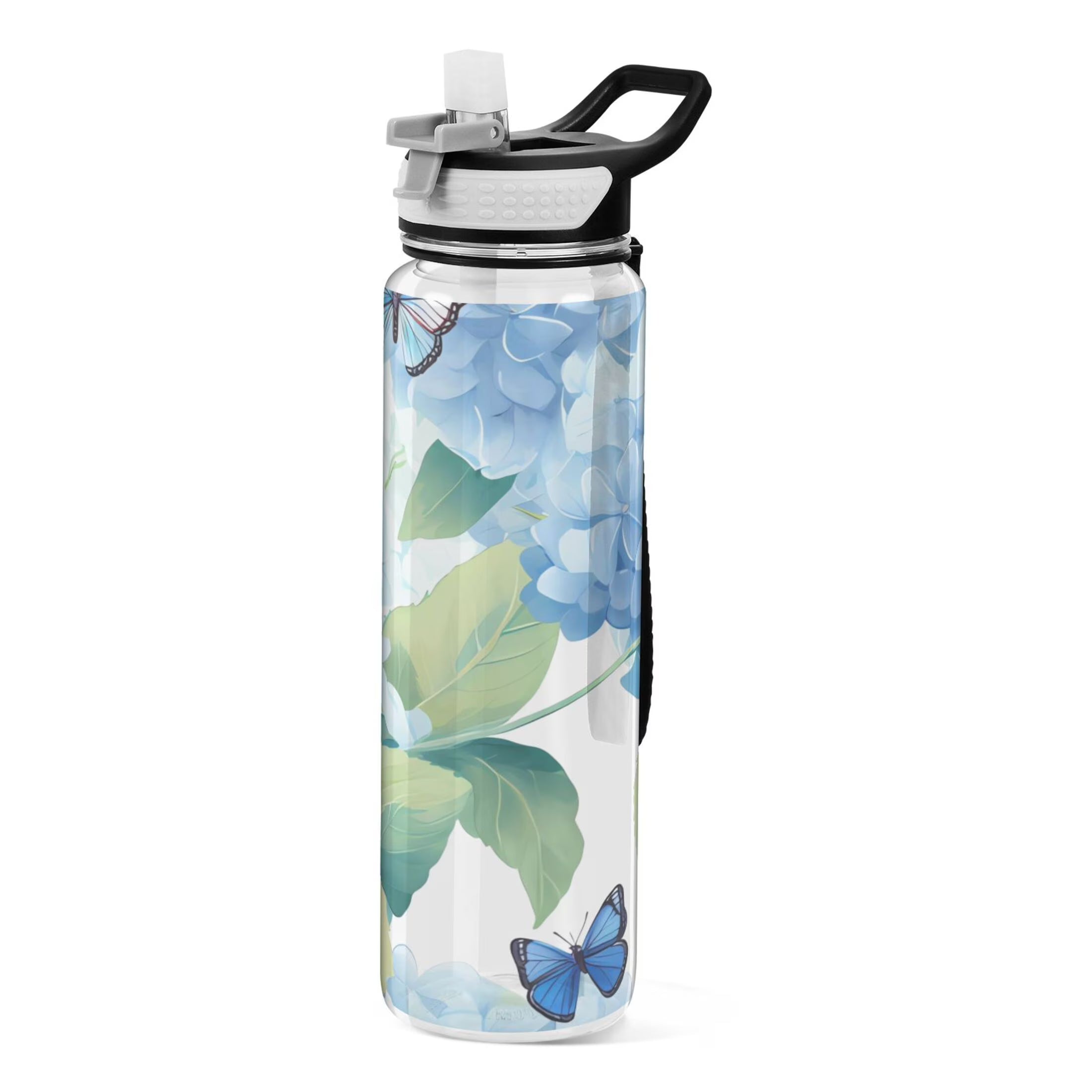 32oz Tritan Leakproof Clear Water Bottle with Straw U608