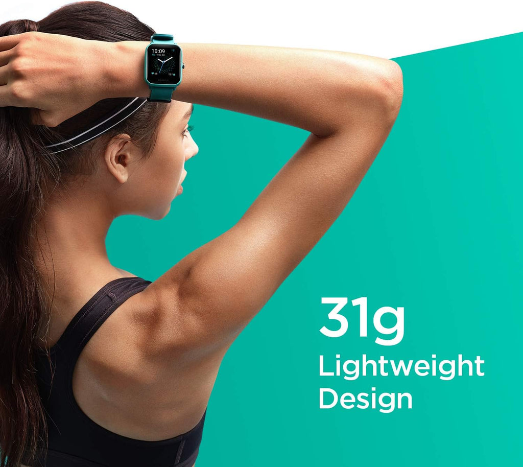 Smart Watch with Alexa Built-In, GPS Fitness Tracker, 5 ATM Water Resistant (Green) R91998