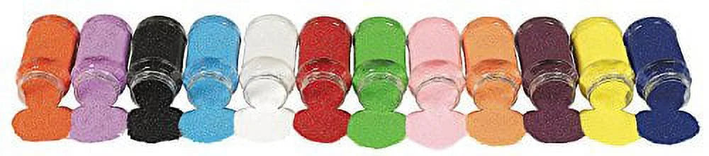12 Pieces Craft Sand Assortment M313071