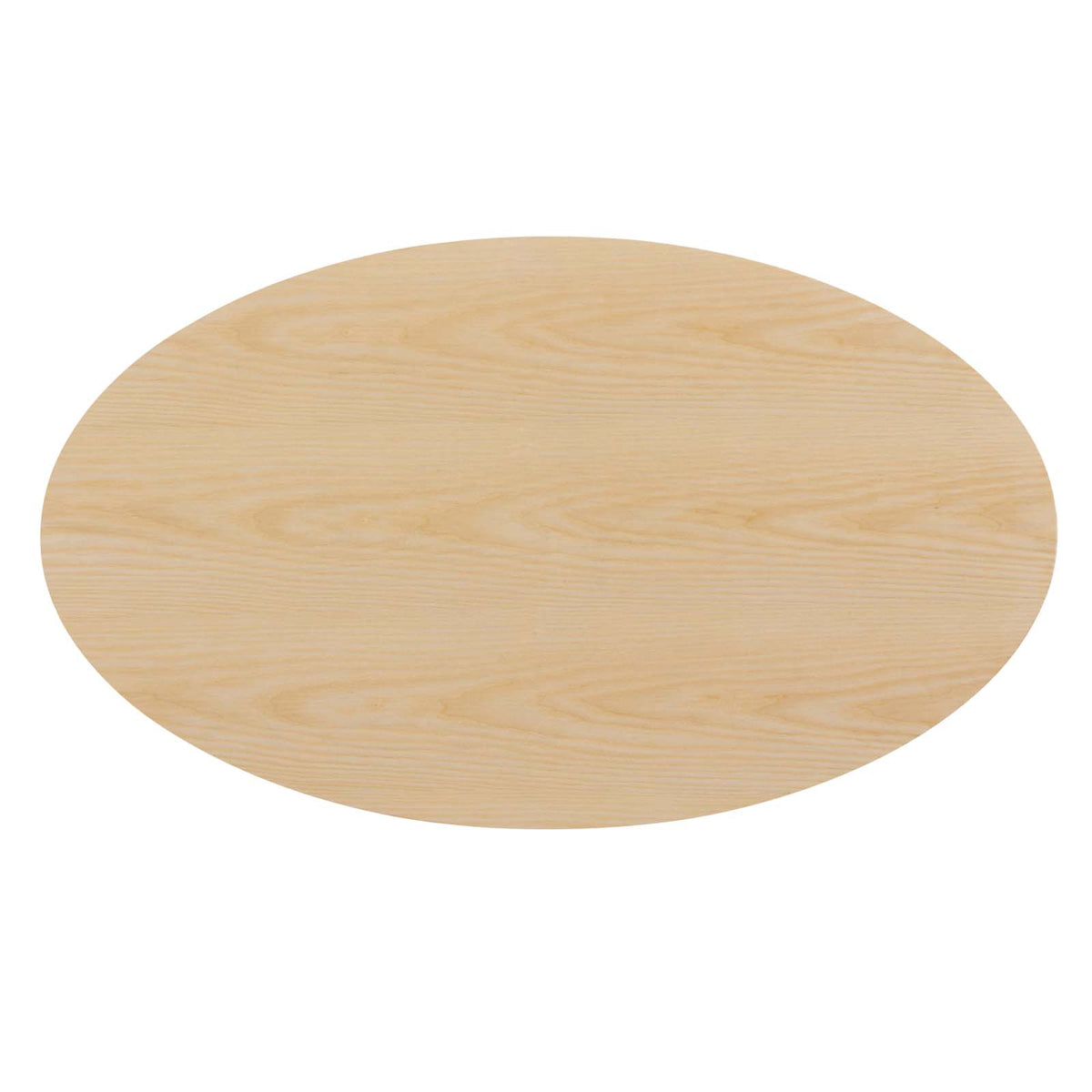 Oval 48 inch Wood Metal Dining Table T723