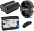 Wasabi Power Battery (2-Pack) & Dual Charger for Fujifilm NP-W235 V5551