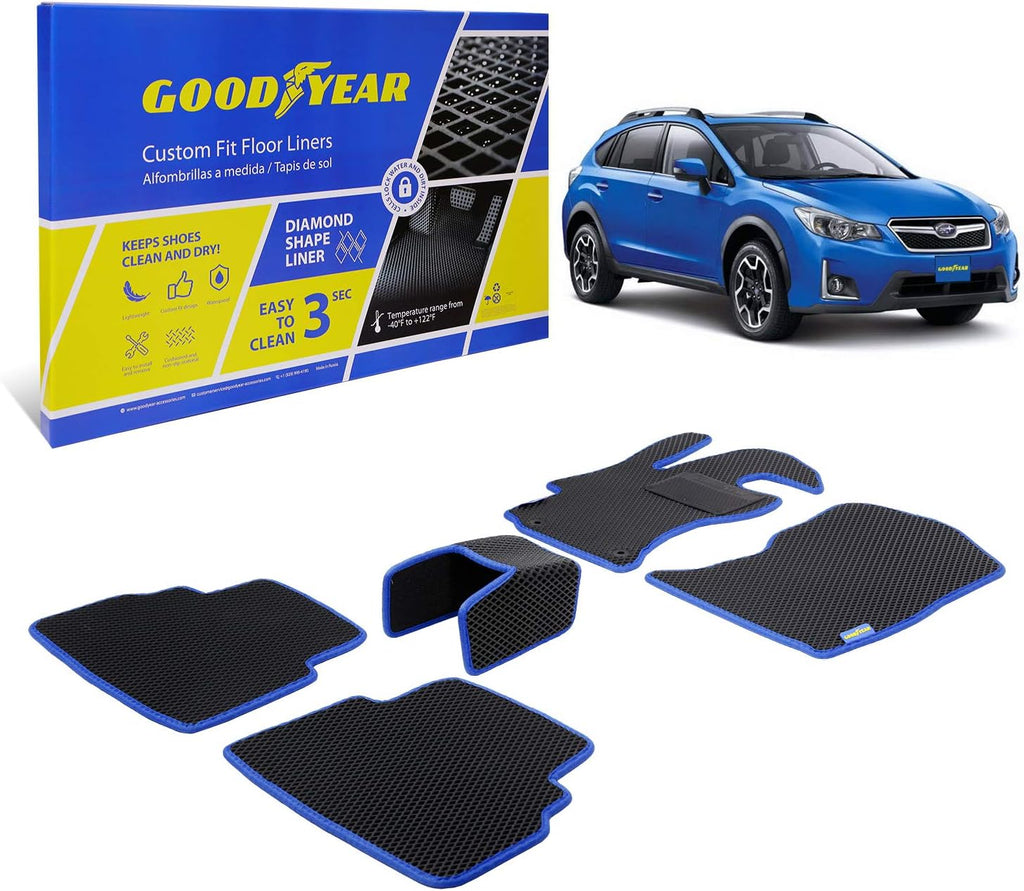 Shatterproof Tape-on Window Deflectors, 4 pcs X69886
