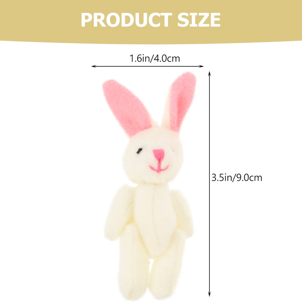 15 Pcs Mini Plush Toy Bunny Stuffed Animal L778620