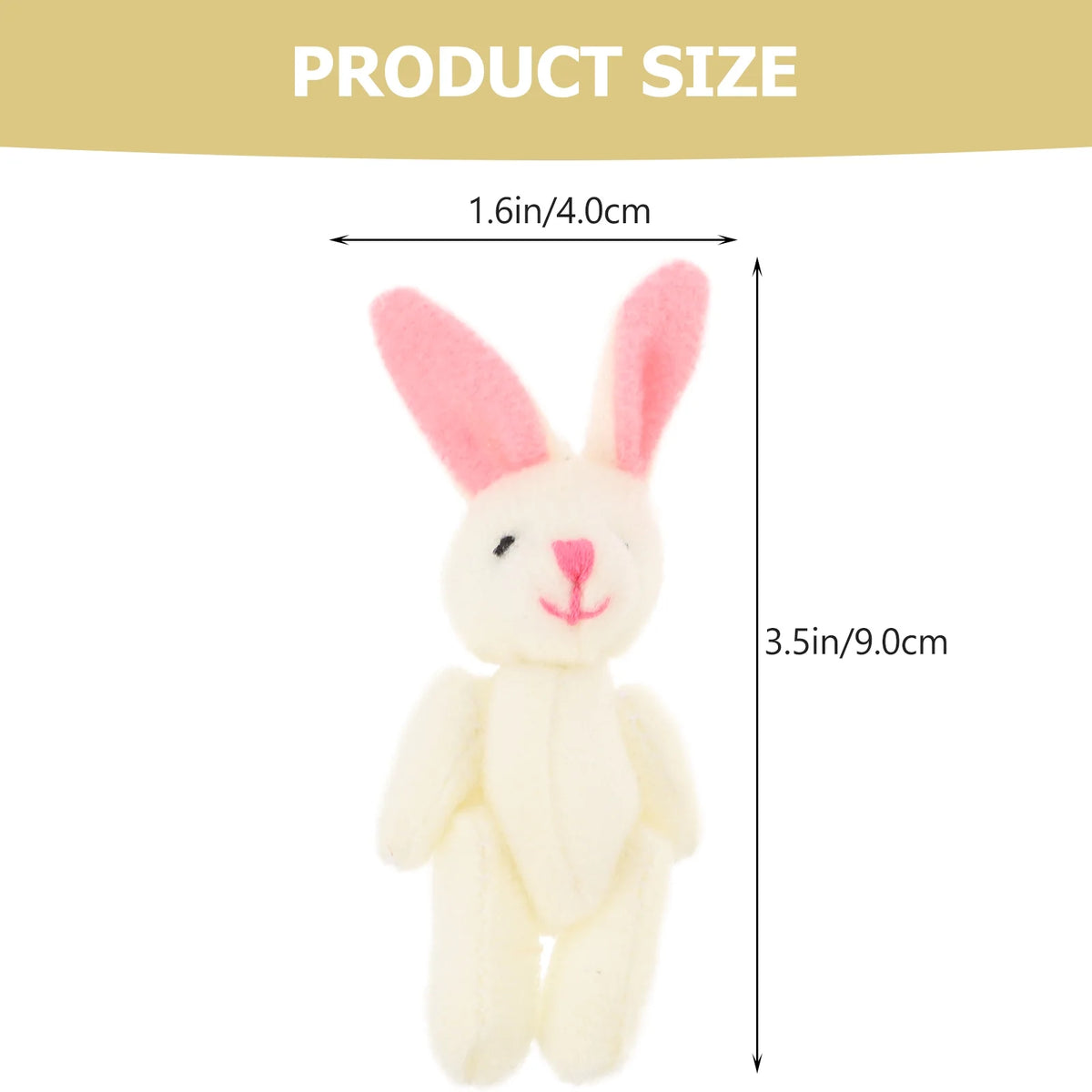 15 Pcs Mini Plush Toy Bunny Stuffed Animal L778620