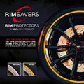 Silver Wheel Rim Protectors Set of 4 Q856