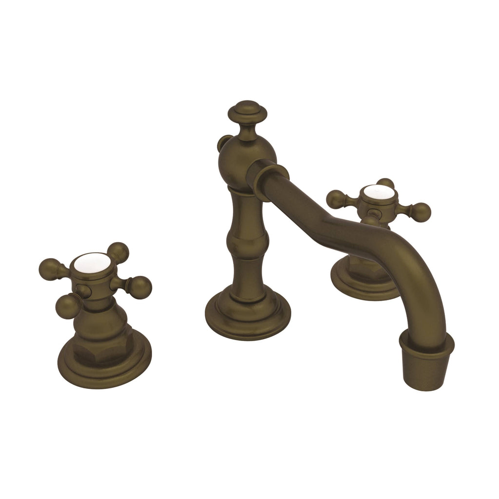 Antique Brass Widespread Lavatory Faucet M7031