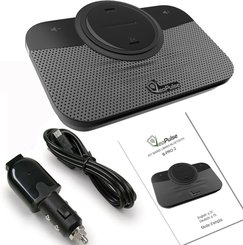 Car Speakerphone with Bluetooth, Pack of 2 U37346