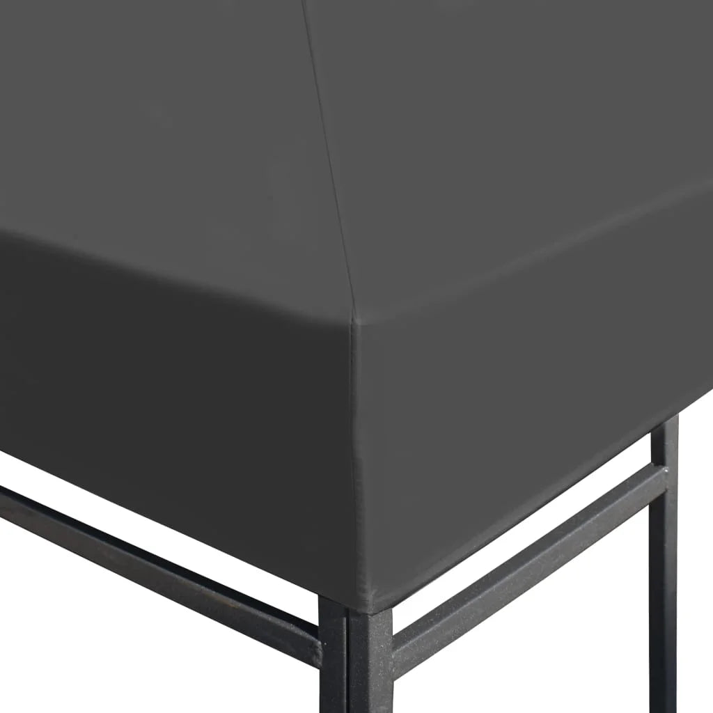10 x 13 ft Gray Waterproof Canopy Replacement Cover L545