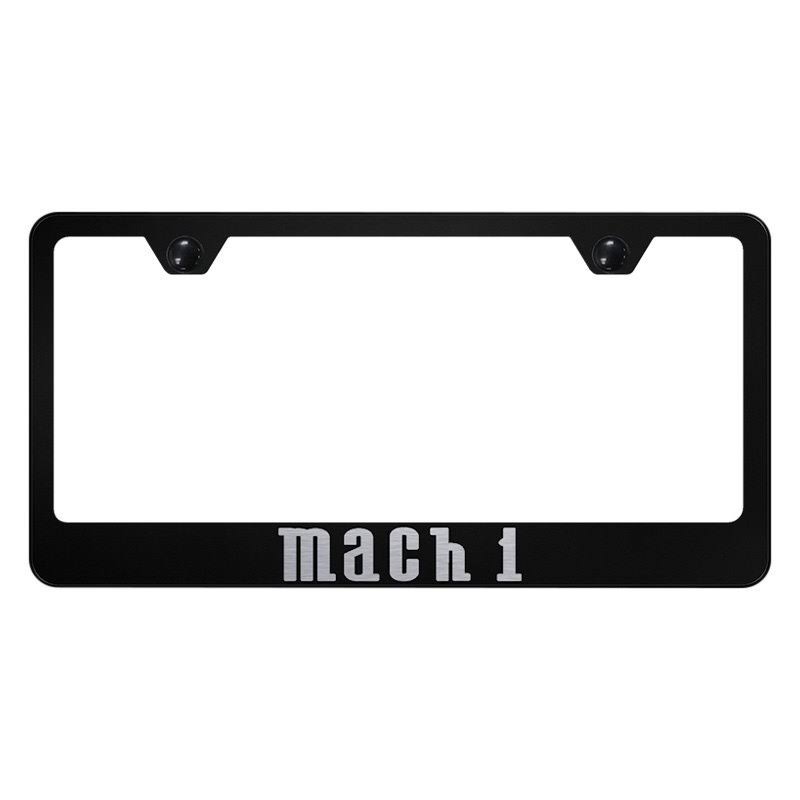 Black Laser Etched Frame V887