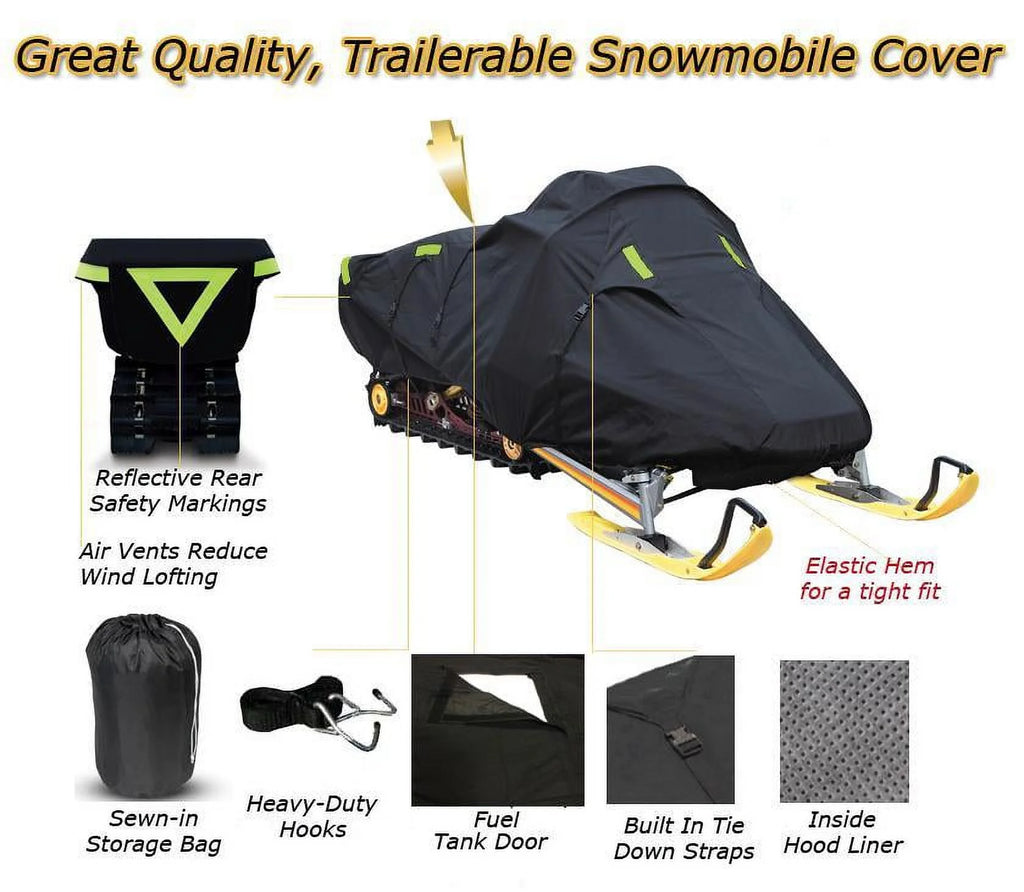 Trailerable 600 Denier Snowmobile Cover M647