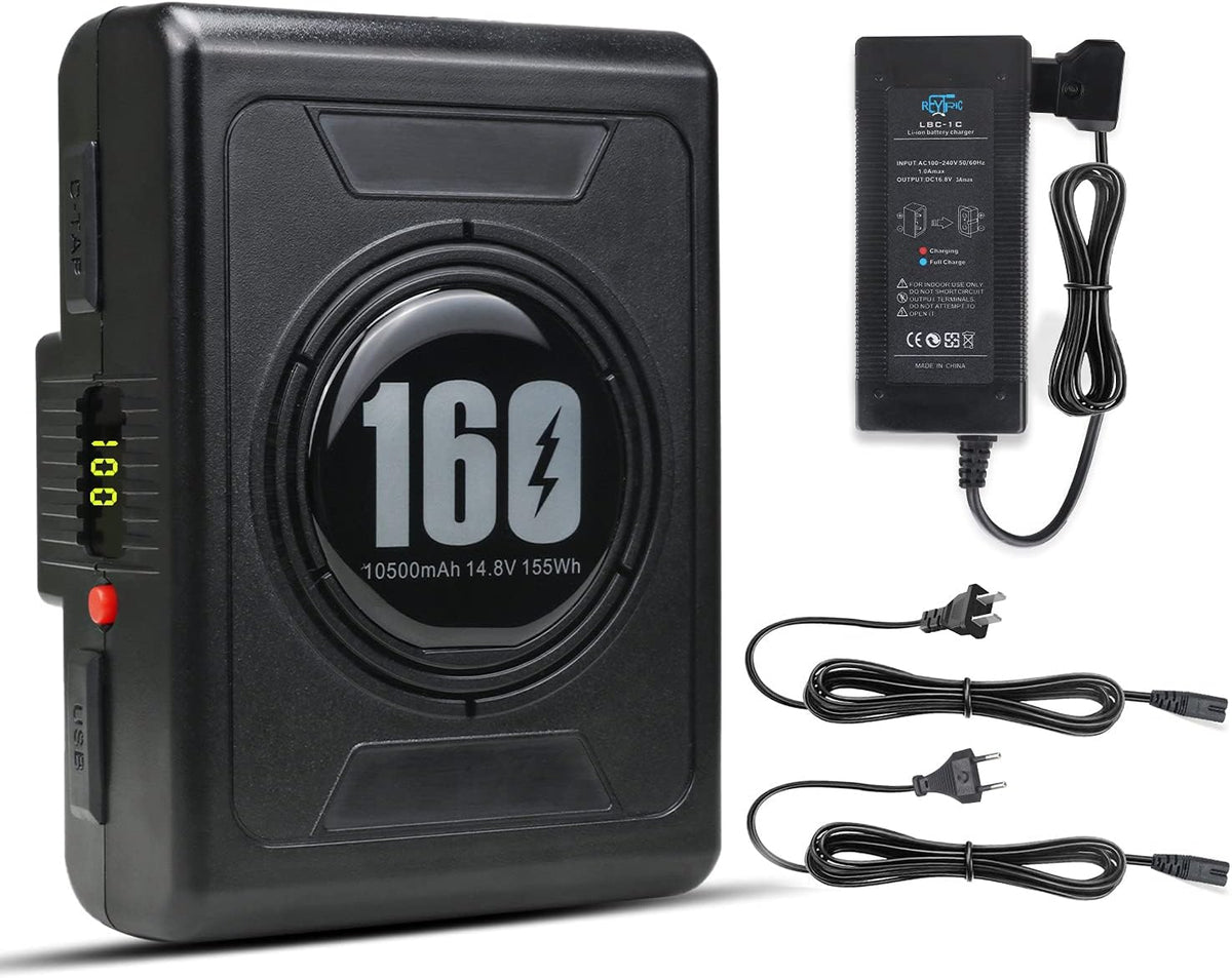 155Wh Gold Mount Battery with D-Tap Output Cable U39143