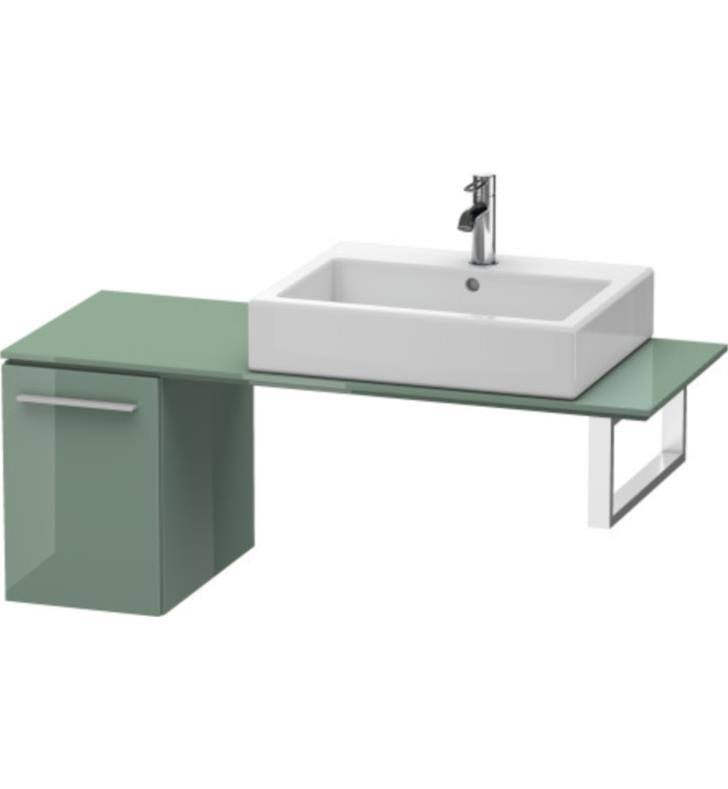 Matte White 1 Drawer Low Cabinet L3694