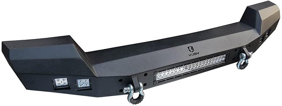 Front and Rear Bumper with LED Lights and Tire Carrier W713836