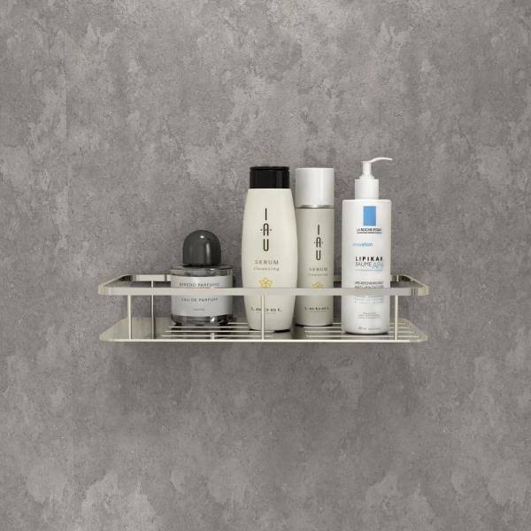 32 in. x 60 in. 4-Piece Glue-Up Alcove Bath Wall in Gray Concrete T190