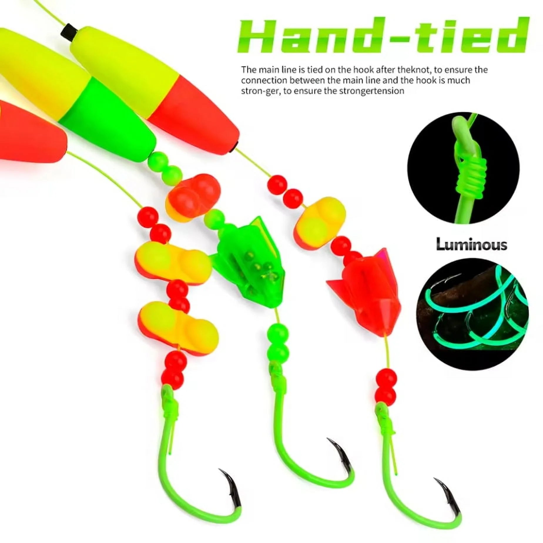 5pcs/set Catfish Rigs Fishing Tackle with Circle Hooks G559768