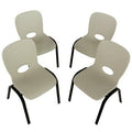 Almond Kids Stacking Chair 4 Pack N57878