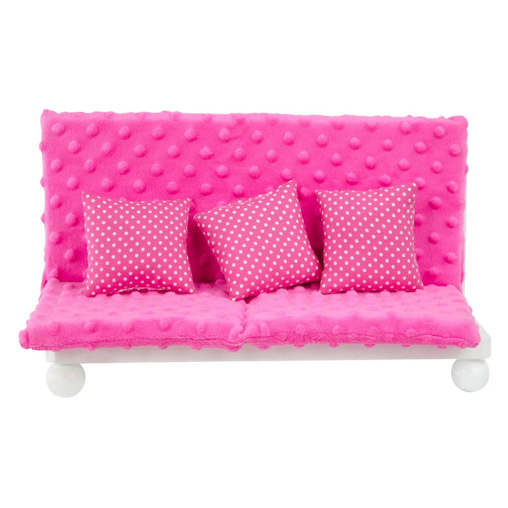 Pink 18 inch Doll Lounge Set A1238