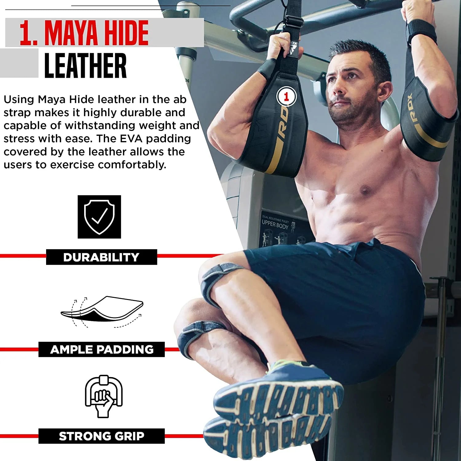 Hanging AB Straps with Steel D-Rings D240974