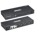 HDMI Dual Monitor KVM Switch 4 HDMI PCs + 2 HDMI Monitors 4K @60Hz Black D157366