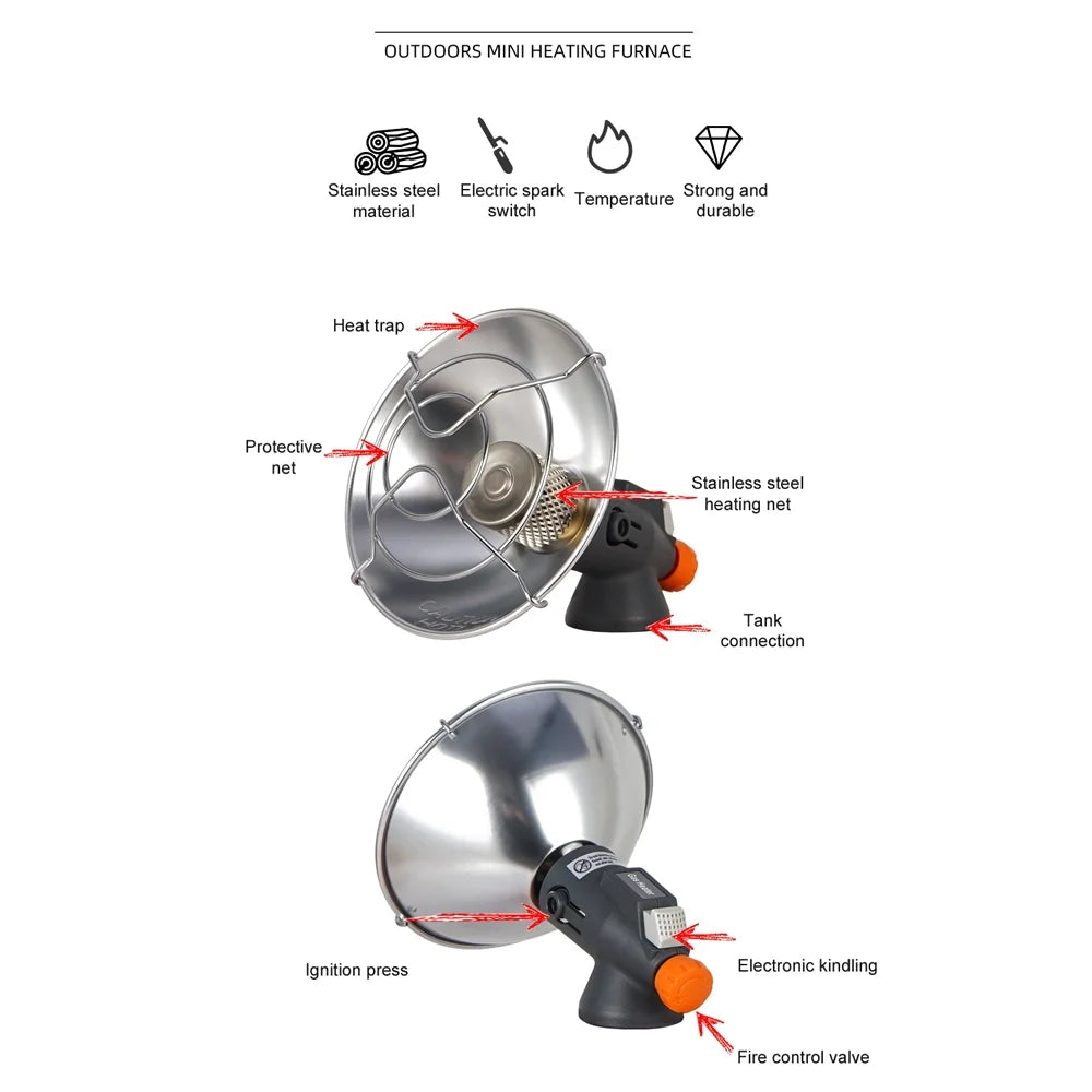Portable Gas Heater for Camping Tent Z86279