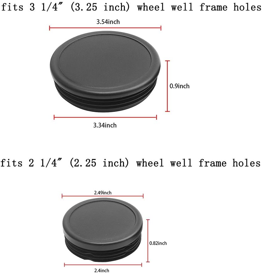 Frame Tube Hole Plugs 6PCS B9686
