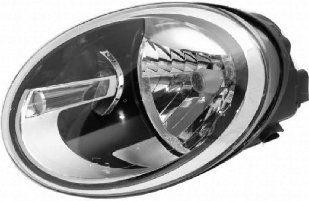 Passenger Side Halogen Headlight Assembly with Bulbs I10948