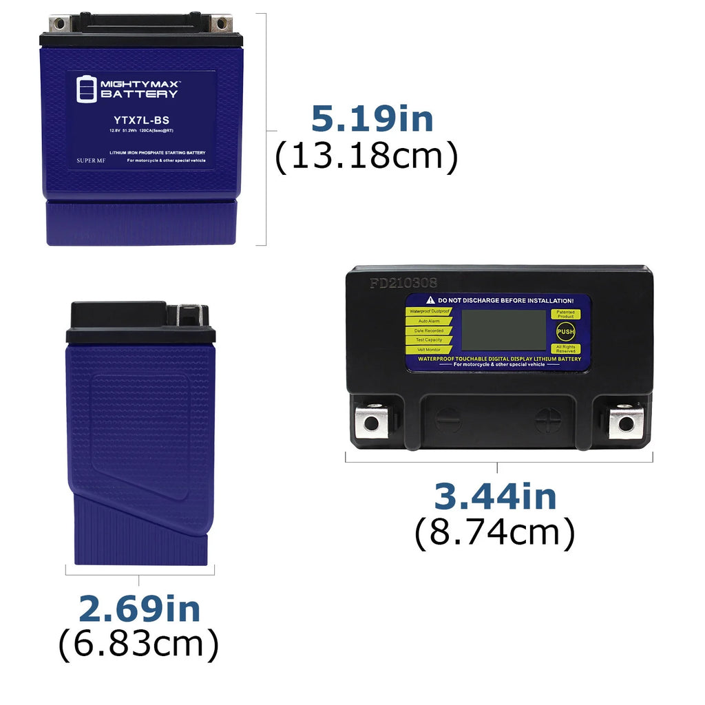 YTX7L-BS Lithium Battery Y688