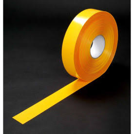 Yellow 2 x 98 ft Heavy Duty Floor Marking Tape T459