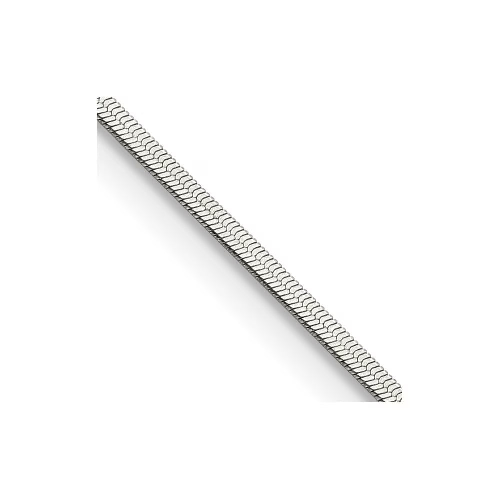 24" Stainless Steel Herringbone Chain Necklace K6939
