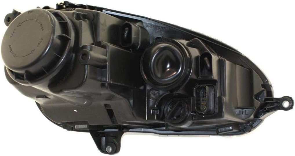 Driver Side Halogen Headlight for Volkswagen Jetta Rabbit 2006-2009 A5445