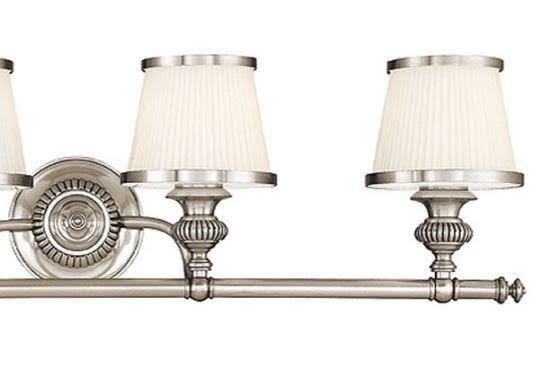 4 Light Polished Nickel Bath Bracket N45979