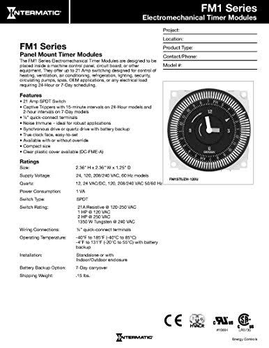 24-Hour Electromechanical Timer C527450