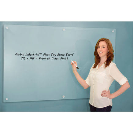 Frosted Glass Dry Erase Board D599