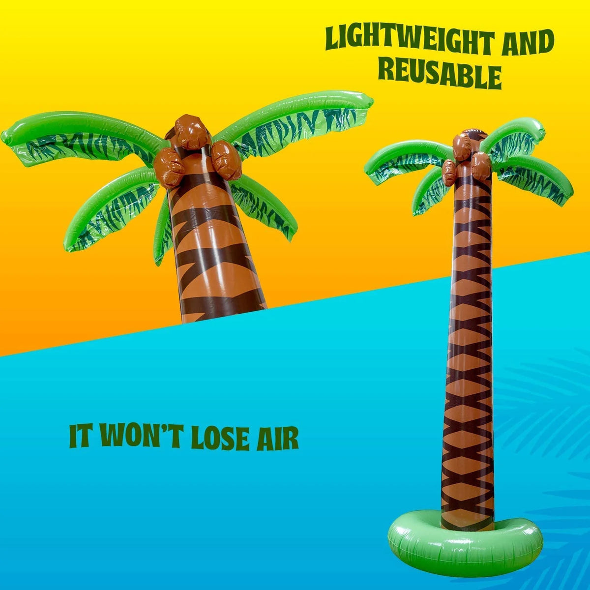 Giant Inflatable Palm Tree, 2 Pack Y169