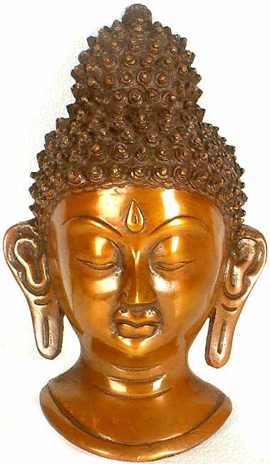 Brass Wall Hanging Mask R546